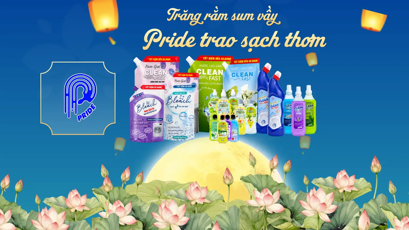 Trăng rằm sum vầy, PRIDE trao sạch thơm