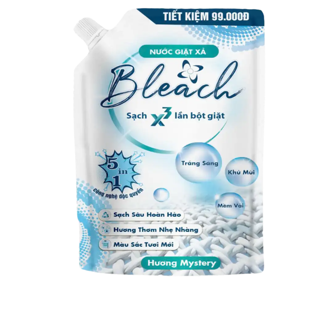 Nước giặt xả Mystery 3,6kg · 1,4kg