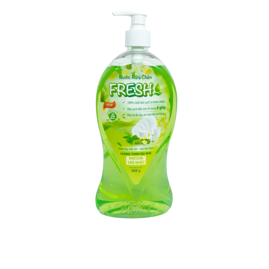 Nước rửa chén Matcha trà Nhật 800g