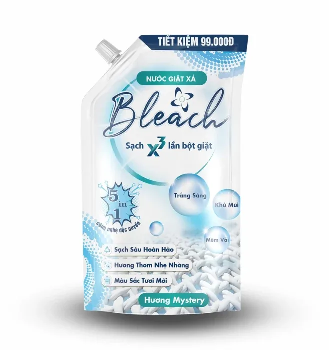 Nước giặt xả Bleach Hương Mystery